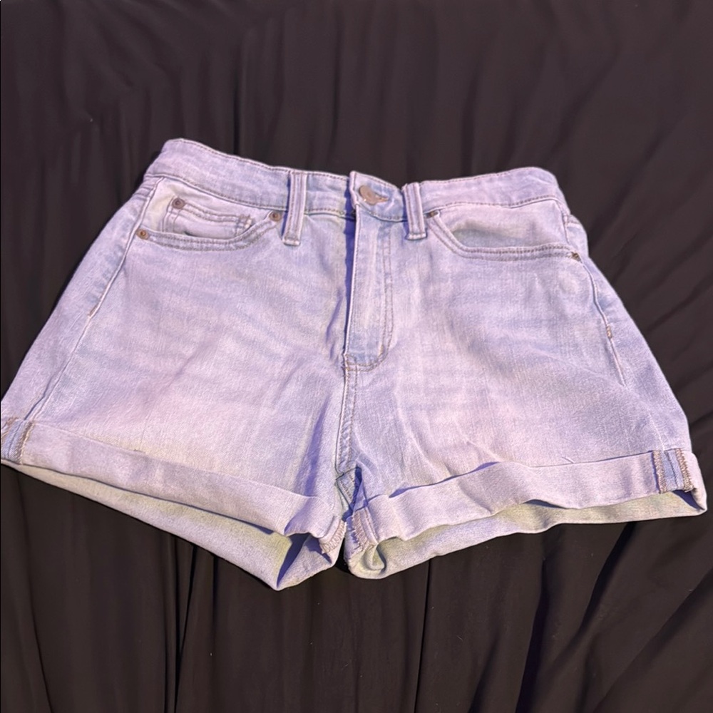 No Boundaries Light Blue Jean Shorts